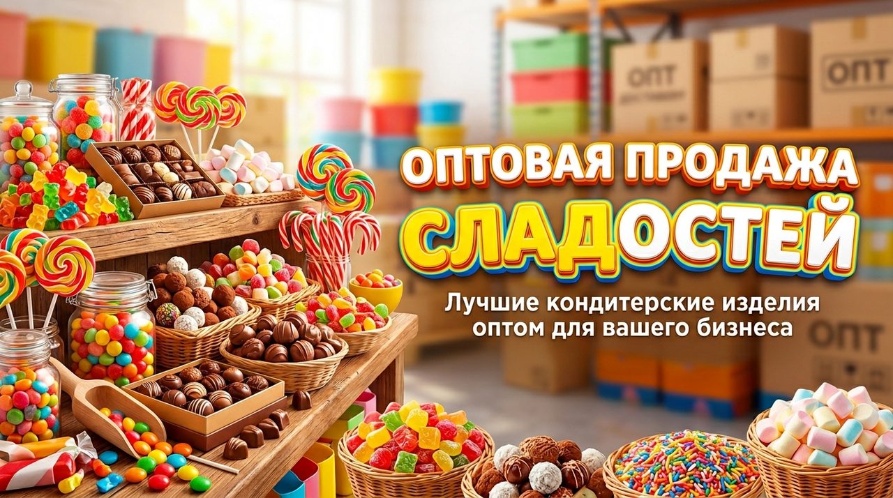 Каталог сладостей и товаров